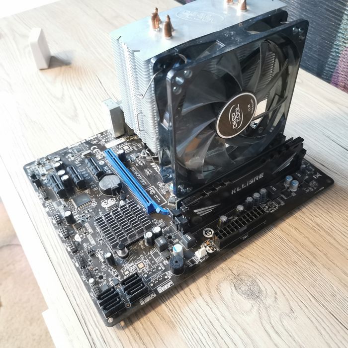 Комплект - Материнская плата, ОЗУ 16гб, ЦП