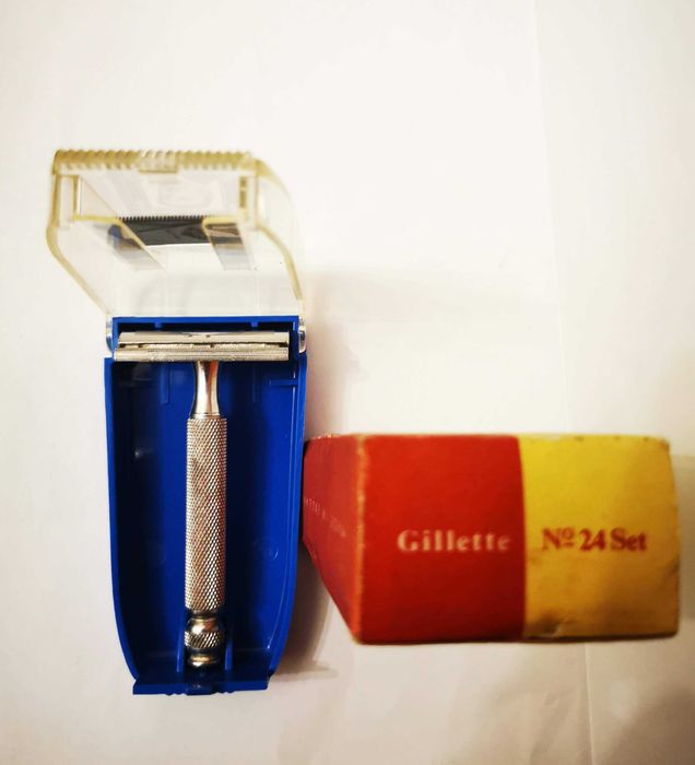 Set aparat de ras Gillette no24 Set - made in England