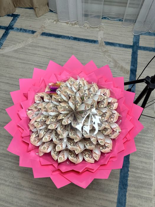 Денежный букетке тапсырыс қабылдаймын