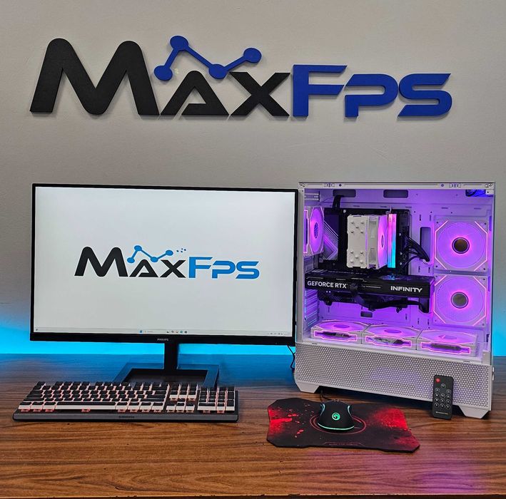 НОВО! RTX 5060TI 16GB, Ryzen 7 7700, 32GB RAM, 700W Геймърски компютър