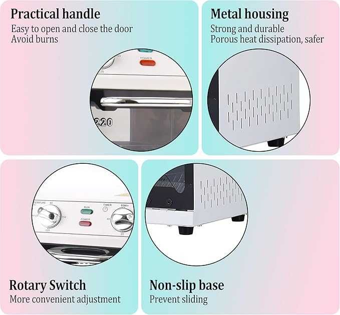 Sterilizator la temperatură înaltă, de mare capacitate de 8L