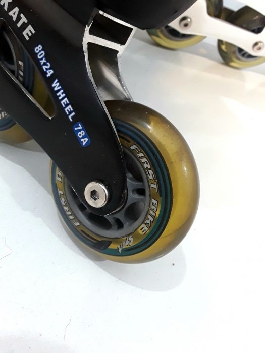 ROLE FIRST Sina din Aluminiu,Roti silicon Rulmenti ABEC7 NOI - 130 Lei