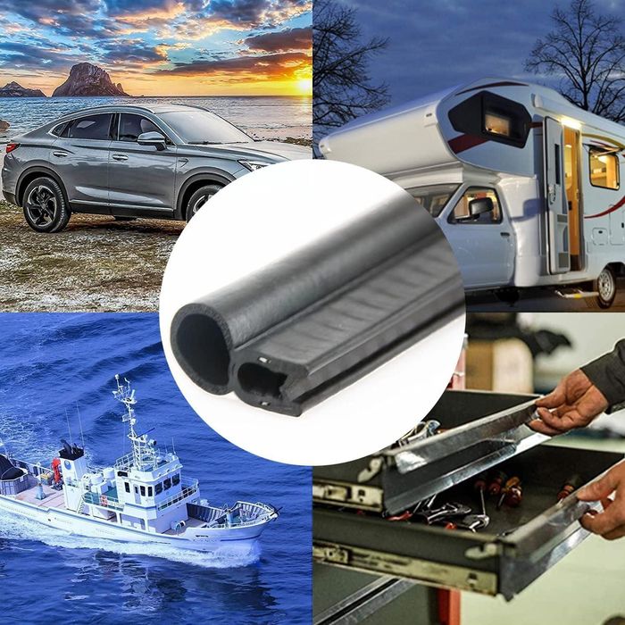 универсално гумено уплътнение за врата /капак с метални щипки ...