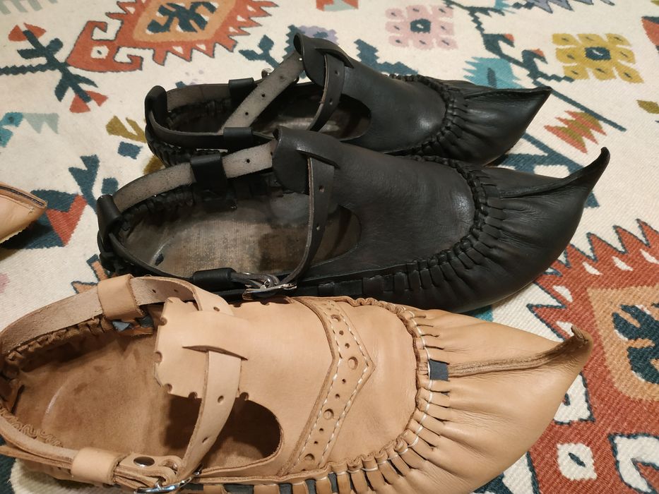 Цървули капаклии, затворени цървули за народна носия