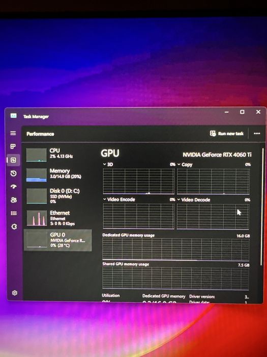 Vand pc gaming studio/editare ryzen 7 5800x3d rtx 4060 ti