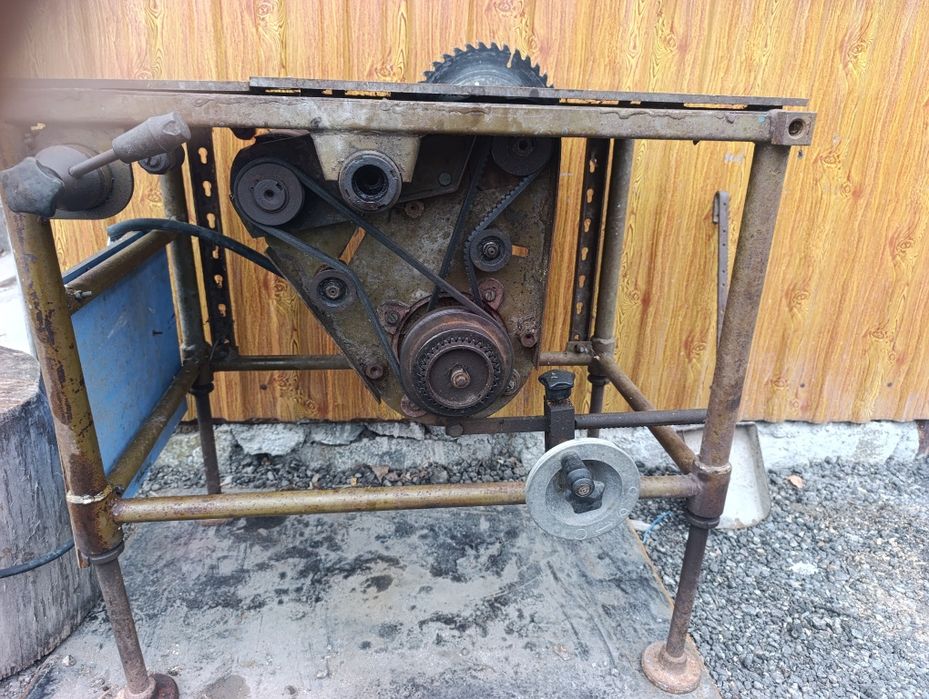 Циркулярный станок+фуганок 2в1