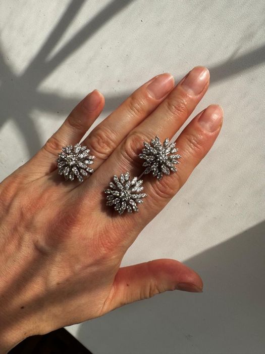 Бриллианты комплект Италия