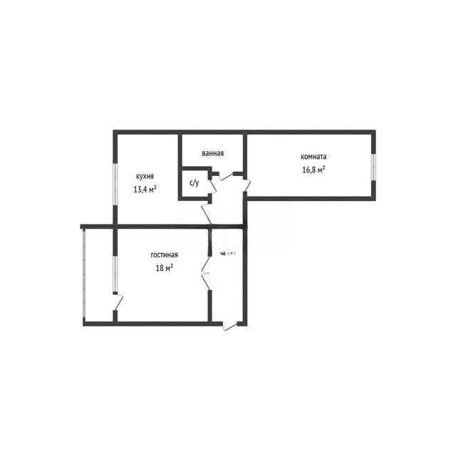 Продажа 2-комнатной квартиры