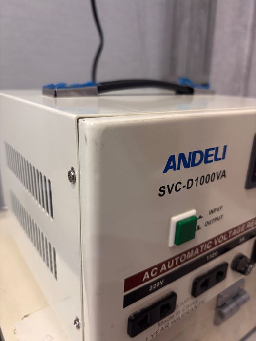 Стабилизатор Напряжения ANDELI SVC-D1000VA