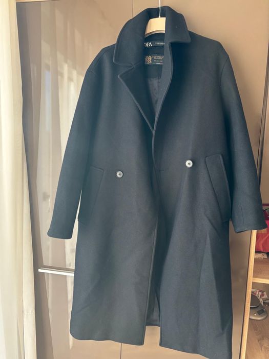 Palton din lana Zara Manteco