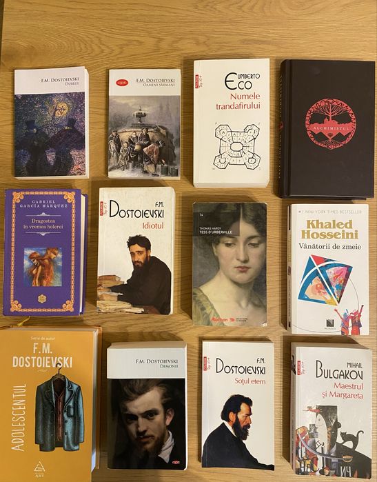 Vând cărți lietartură universală