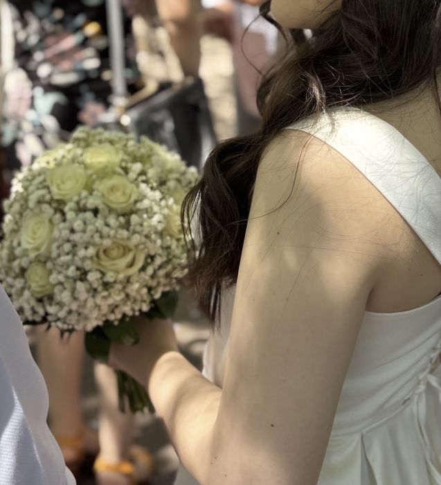 Rochie eleganta de cununie civila, marime M