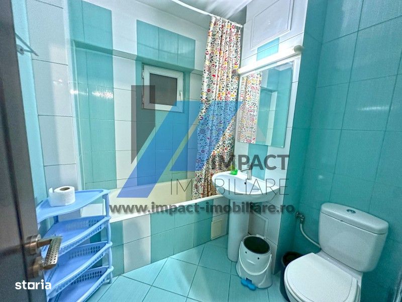3 camere decomandate,mobilat,etaj 4/6, suprafata 90 mp, Centru, Mercur