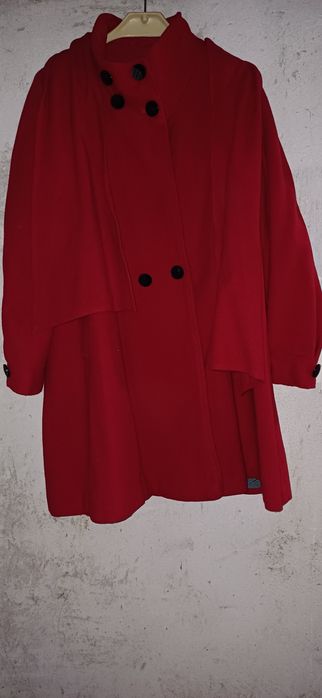 Palton dama roșu