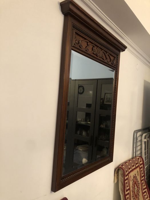 Зеркало Италия дерево от спального гарниура