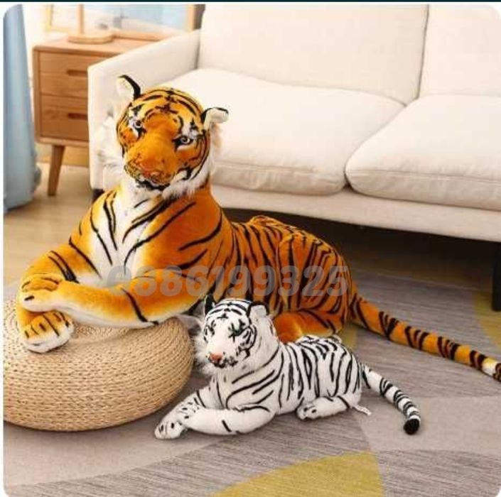 Голям плюшен Тигър, 40-120см, Плюшена играчка Тигър