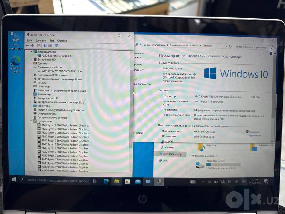 Noutbuk hp Probook 14 2in1 X360