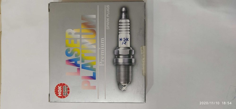 свечи новые Ниссан Кашкай 2014 NGK R, Laser Platinum Premium. 4 штуки