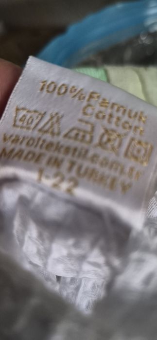 Белые вафельные халаты «мама + дочка»