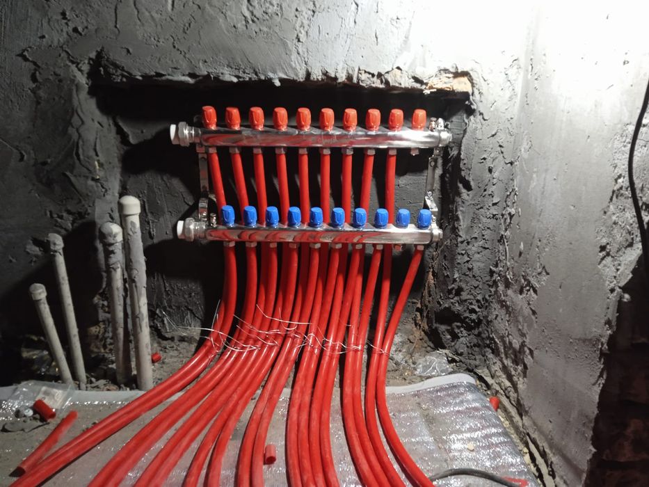 Сантехник теплый пол