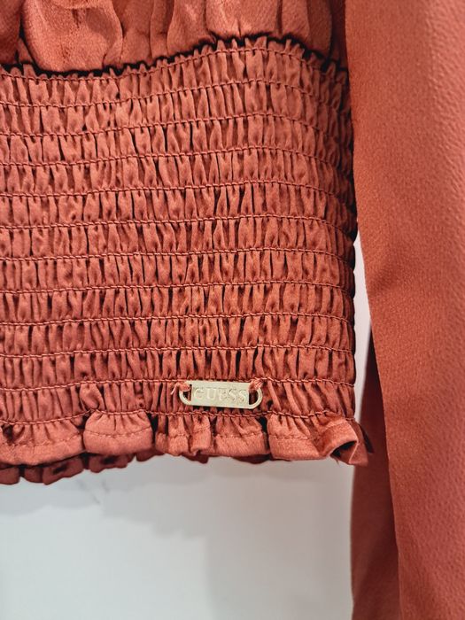 Guess кроп риза сатен р-р ХС/С