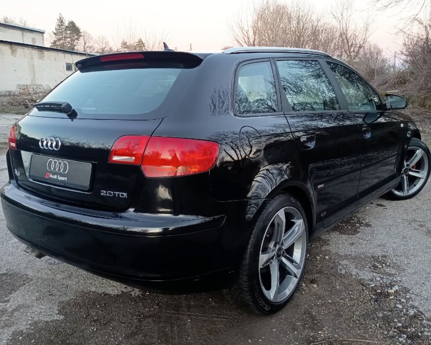 Лек автомобил Ауди А3 Слайн Audi A3 Sportback Sline 2.0tdi 140 bmm