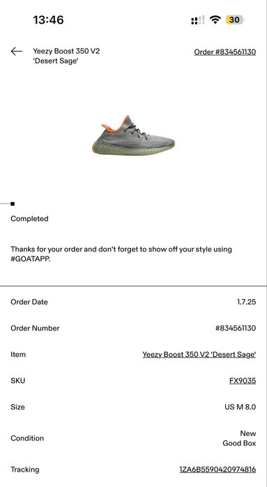 Yeezy ca Noi Originali cu eticheta si Bon