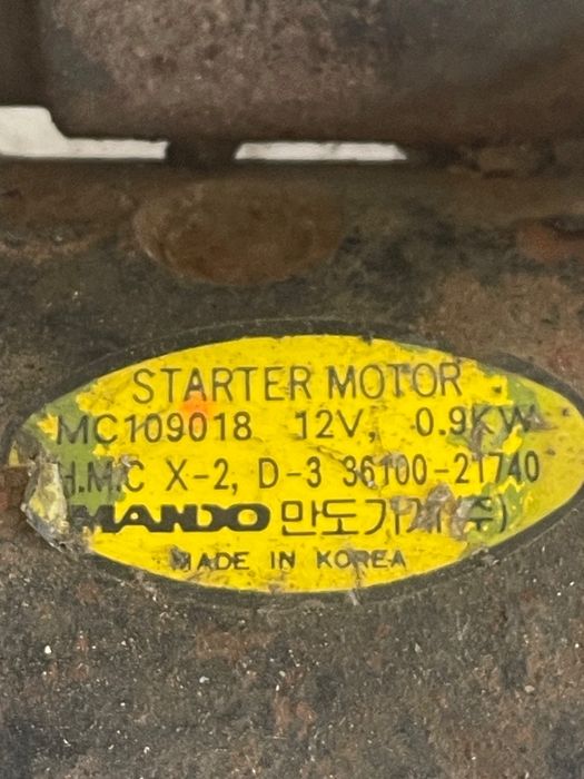 Electromotor Hyundai Accent Iii Mc 2005 - 2010 1.3B 36100-21740