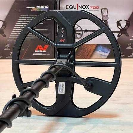 Металотърсач Minelab Equinox 800 + 11” сонда + слушалки + кутия и фактура - металдетектор