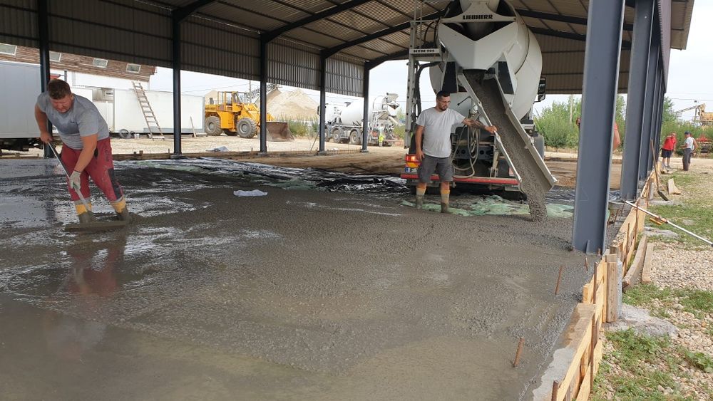 Elicopterizare Beton cu Cuarț, sclivisit, Periat, antiderapant