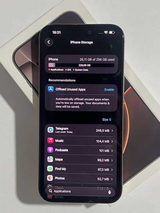 Iphone 16 pro max 99%