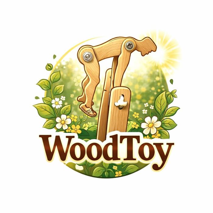 Игрушка из натурального дерева