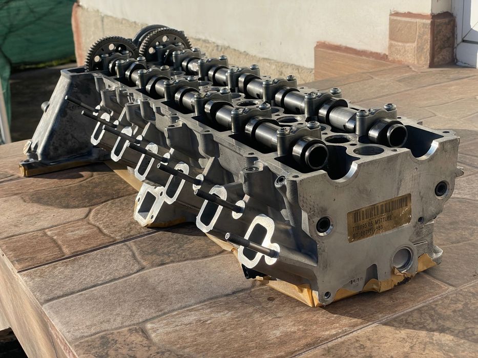 Ревизирана глава! BMW M57 286 – нови водачи,гумички,шлайф нап. клапани