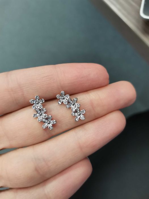 Pandora обеци пръстени