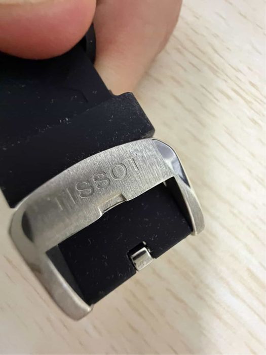 Ceas Tissot PRX quartz, 40mm, brățară silicon