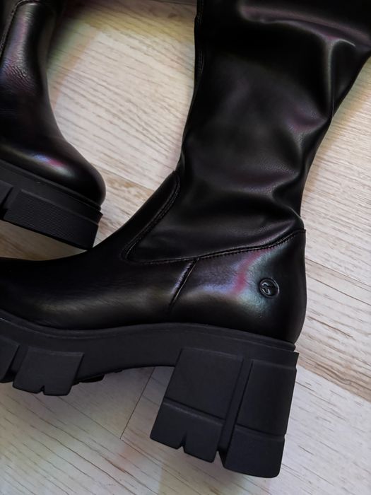 Cizme lungi piele Tamaris