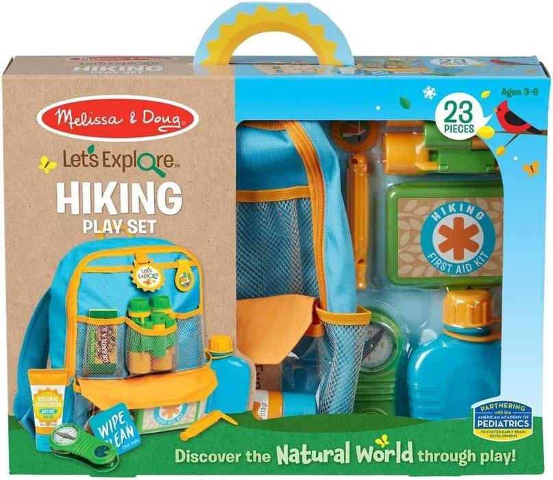 Melissa & Doug Изследователски комплект в раничка за игра сред природата
