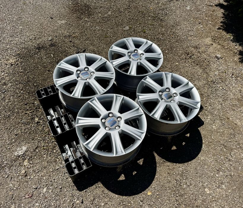 4бр.Алуминиеви джанти RONAL 17" 5x112 за Seat Leon,Altea,Vw,Skoda,Audi