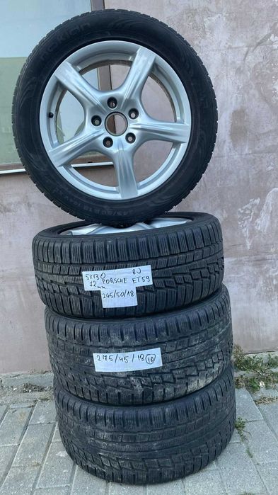 jante alu 2 latimi  porsche vw touareg audi q 7 5x130 iarna r 18