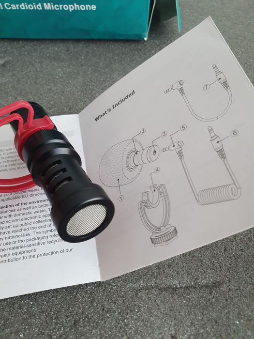 Microfon de smartphone camera laptop sau PC nou