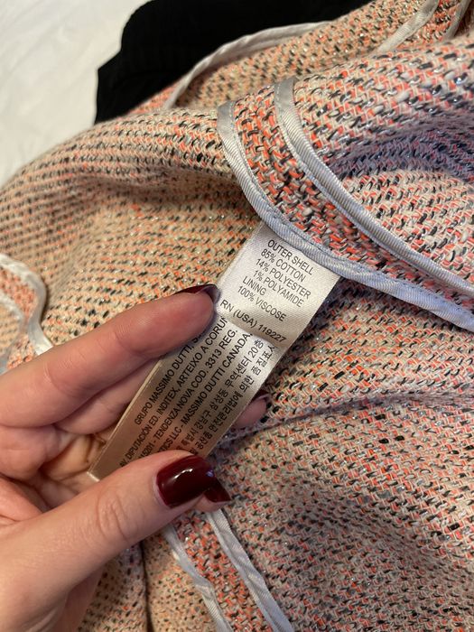 Sacou roz massimo dutti
