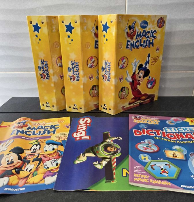 Colecție Magic English 100% completă