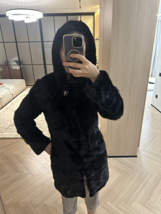 Шуба норка натуральная