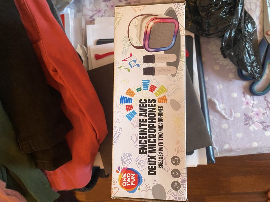 Nou - joc boxa si microfon - karaoke - kids - copii