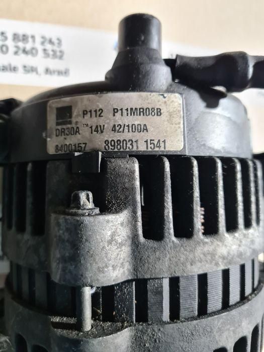 Alternator 100A Opel Astra H 1.7 CDTI 1686 cmc 125HP / 92kW ; 1.7 CDTI