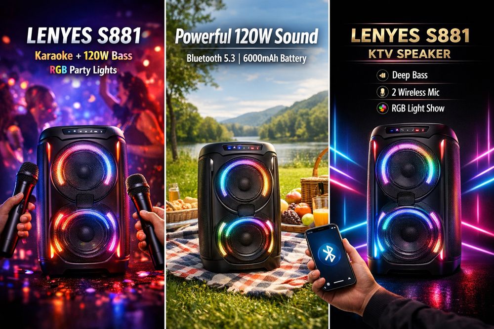 Lenyes S881 karaoke kalonka