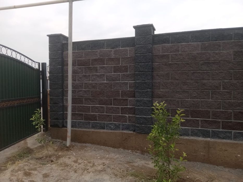 Кладка забор кирпич ,брусчатка ,стяжка, крыша