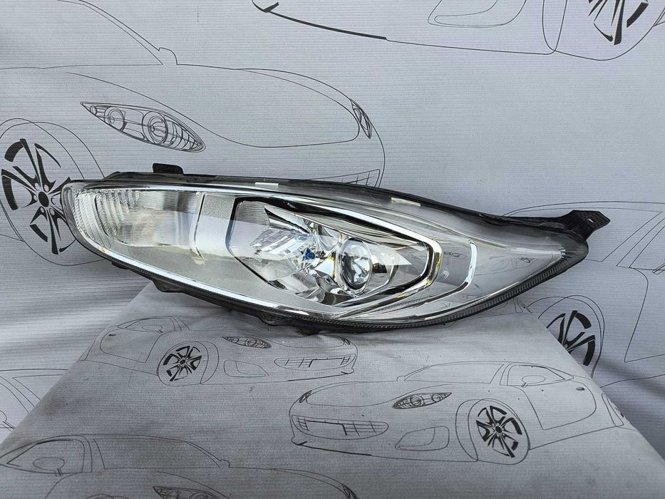 Far Stanga Uk Led Cu Lupa Ford Fiesta 2015 / 2013-2017 Cod OEM C1BB-13W030-EF (5C2)