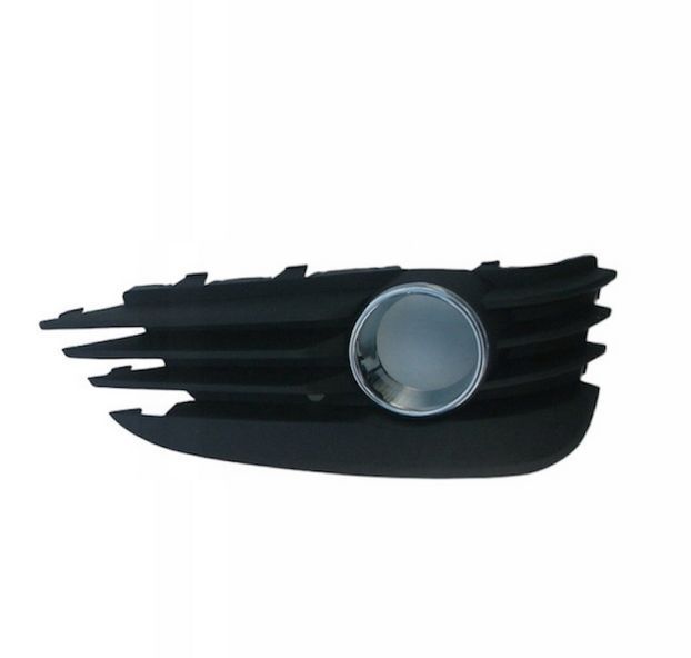 Grila bara protectie, spoiler Opel Vectra C, 09.2005-09.08, Signum, 06.2003-09.05, Model : Gts, Sport, montare fata, stanga, cromat; gauri proiectoare, RapidAuto