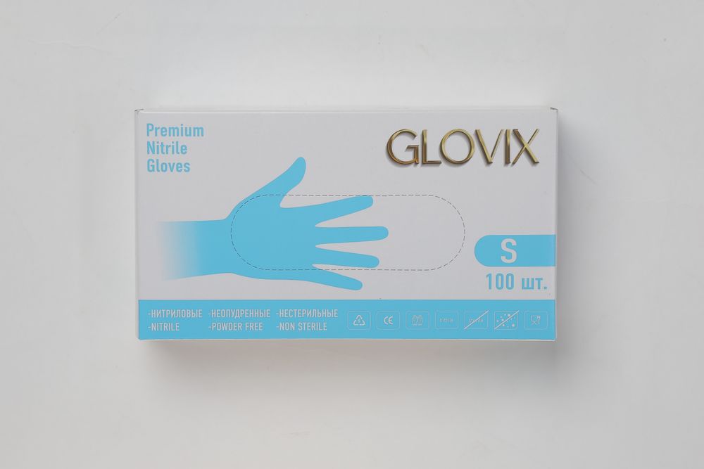 Glovix Нитриловые Перчатки ( синий )